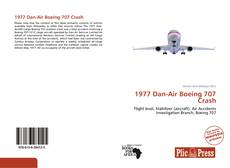 Copertina di 1977 Dan-Air Boeing 707 Crash