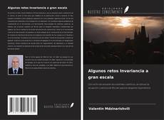 Buchcover von Algunos retos Invariancia a gran escala