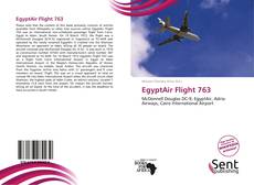 Capa do livro de EgyptAir Flight 763 