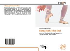 Portada del libro de Walpurgisnacht Ballet