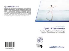 Bookcover of Opus 19/The Dreamer