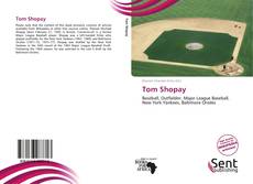 Portada del libro de Tom Shopay