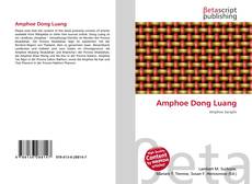 Amphoe Dong Luang kitap kapağı