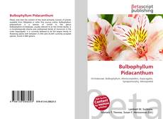 Portada del libro de Bulbophyllum Pidacanthum