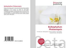 Bulbophyllum Phalaenopsis的封面