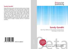 Portada del libro de Sandy Gandhi