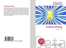 Buchcover von Amphoe Khlung