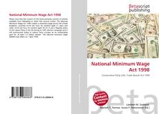 Buchcover von National Minimum Wage Act 1998