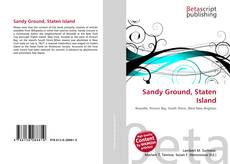 Portada del libro de Sandy Ground, Staten Island