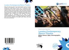 Bookcover of London Contemporary Dance Theatre