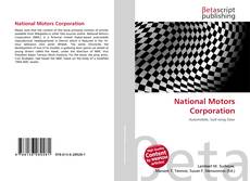 Copertina di National Motors Corporation