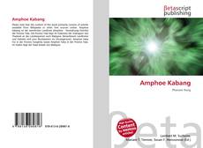 Buchcover von Amphoe Kabang