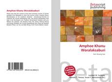 Buchcover von Amphoe Khanu Woralaksaburi