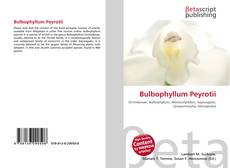 Bulbophyllum Peyrotii的封面
