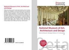 Buchcover von National Museum of Art, Architecture and Design