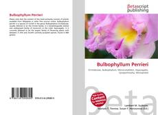 Buchcover von Bulbophyllum Perrieri
