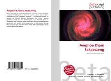 Buchcover von Amphoe Kham Sakaesaeng