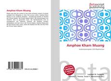 Buchcover von Amphoe Kham Muang