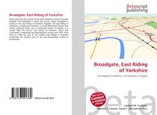 Broadgate, East Riding of Yorkshire的封面