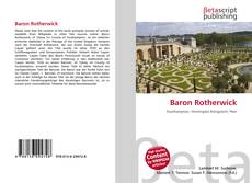 Capa do livro de Baron Rotherwick 