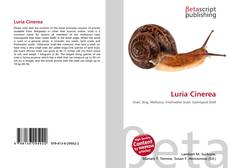Обложка Luria Cinerea