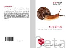 Capa do livro de Luria Gilvella 