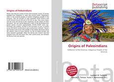 Обложка Origins of Paleoindians