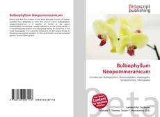 Обложка Bulbophyllum Neopommeranicum