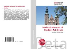 Couverture de National Museum of Modern Art, Kyoto