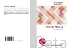 Buchcover von Amphoe Manang