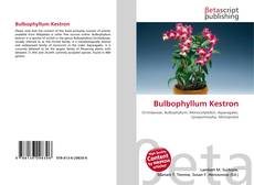 Обложка Bulbophyllum Kestron