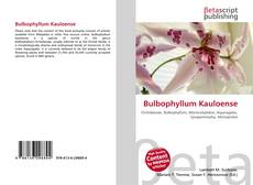 Обложка Bulbophyllum Kauloense