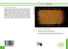 Capa do livro de Fernando Scarpa 