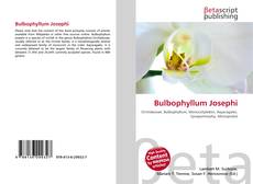 Bulbophyllum Josephi的封面