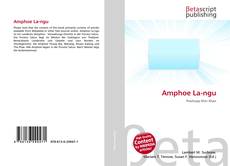 Amphoe La-ngu的封面