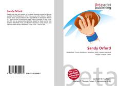 Buchcover von Sandy Orford