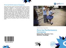 Bookcover of Pick Up Performance Company