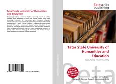 Copertina di Tatar State University of Humanities and Education