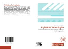 Capa do livro de RightNow Technologies 