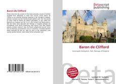 Baron de Clifford kitap kapağı