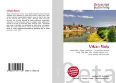 Capa do livro de Urban Riots 