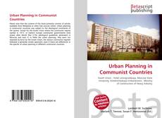 Buchcover von Urban Planning in Communist Countries