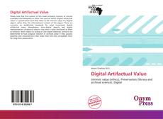 Portada del libro de Digital Artifactual Value