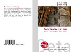 Tatarbunary Uprising的封面
