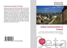 Urban Communities in France的封面