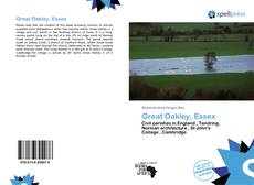 Bookcover of Great Oakley, Essex