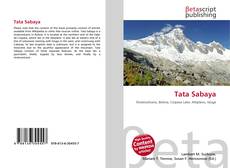 Couverture de Tata Sabaya