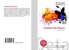 Capa do livro de Amphoe Pak Phayun 