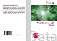 Portada del libro de Amphoe Mueang Si Saket