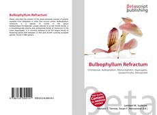 Capa do livro de Bulbophyllum Refractum 